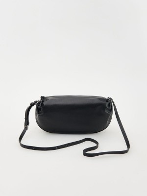 Black Reserved Buckles Women's Bags | DOFH-71465