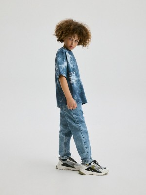 Blue Reserved Classic Boys' Jeans | YTUH-58067