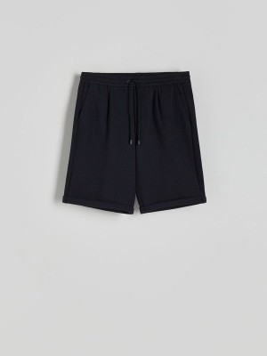 Navy Reserved Regular Men's Shorts | JASN-15709