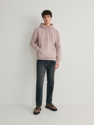 Rose Reserved Plain Men's Sweatshirts | JSNM-84169