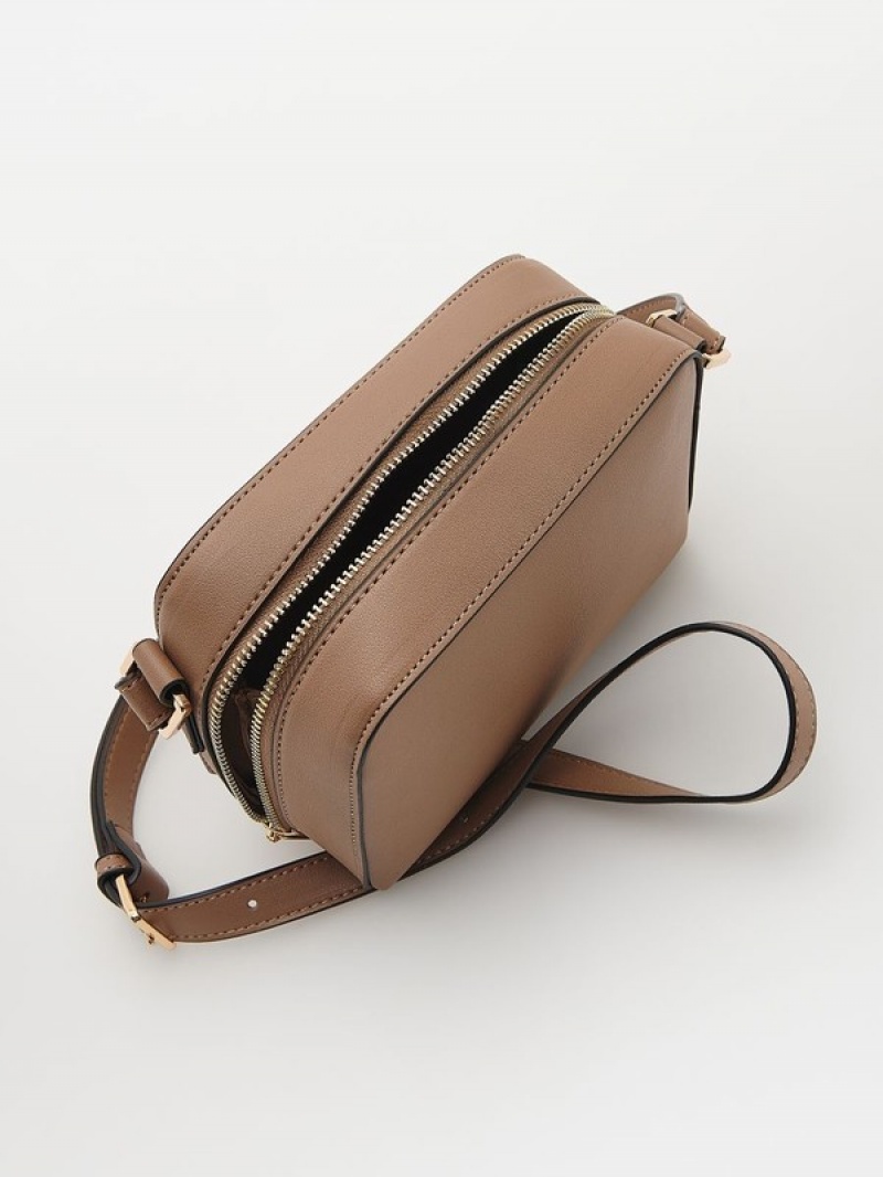 Beige Reserved Buckles Women's Bags | ZWOA-51067