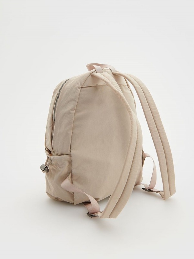 Beige Reserved Rucksack Women's Bags | NHFY-93108