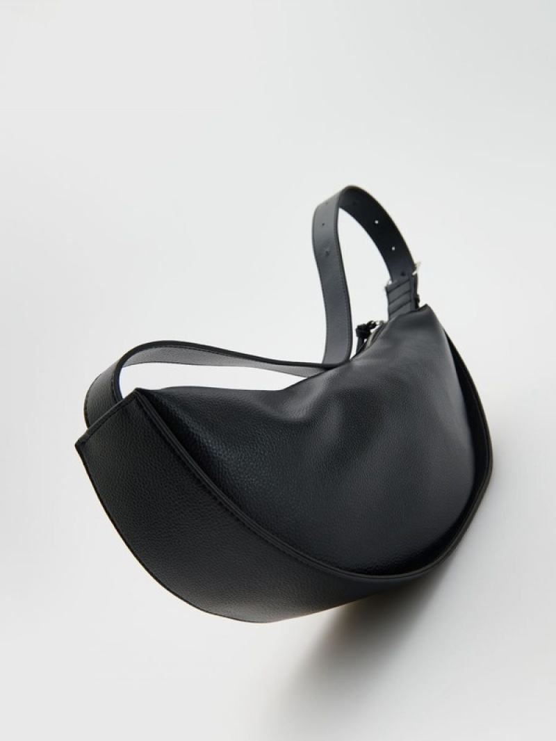 Black Reserved Bum-bag-style Women's Bags | ZCRJ-50372