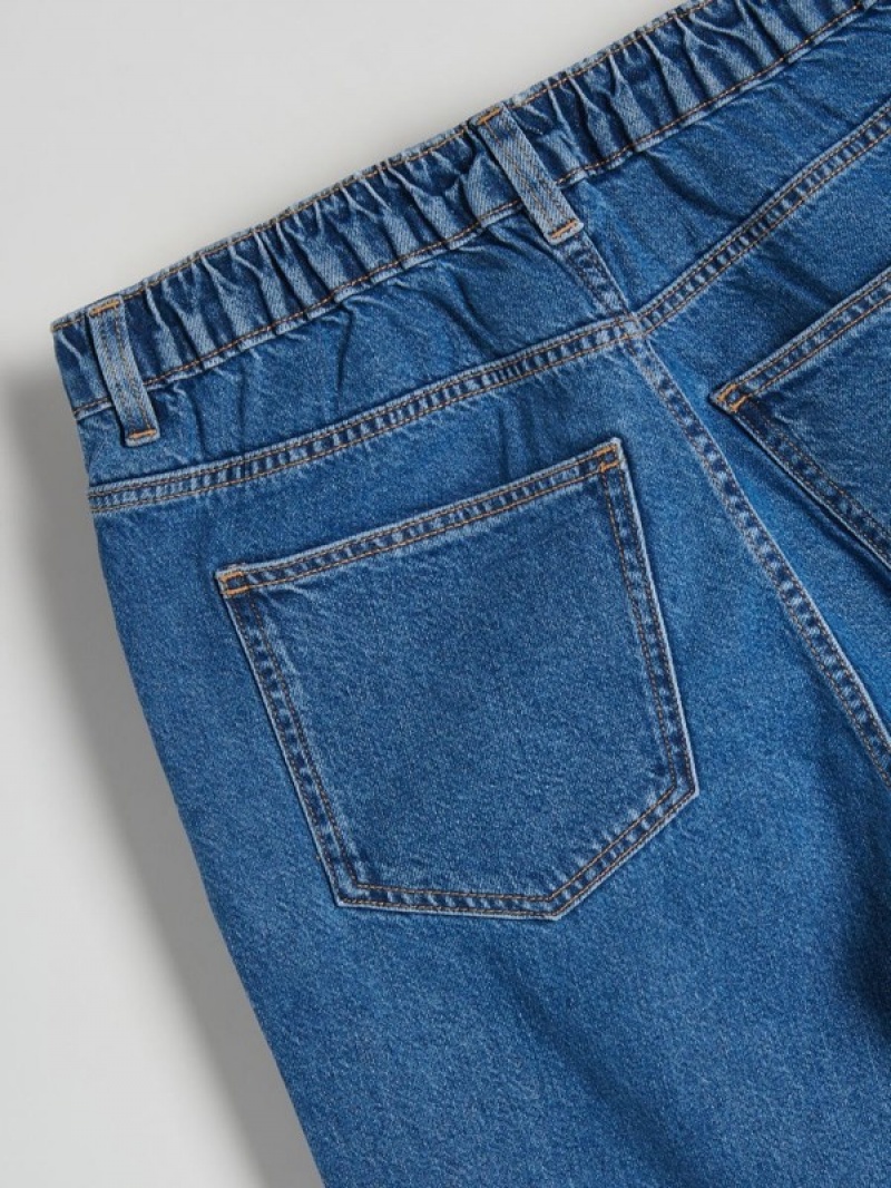 Blue Reserved Carrot Fit Men's Jeans | ORIS-30691