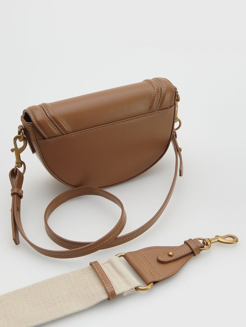 Brown Reserved Buckles Women's Bags | FDJP-59608