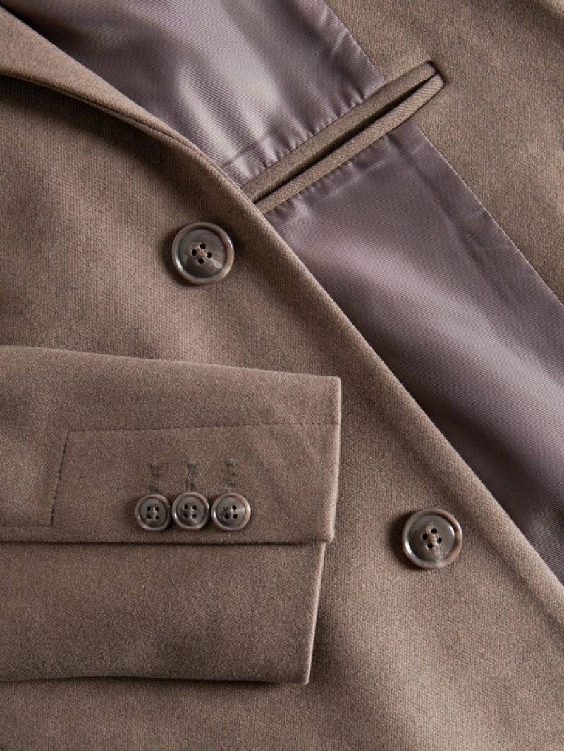 Coffee Reserved Classic Men's Coats | WXNJ-45821