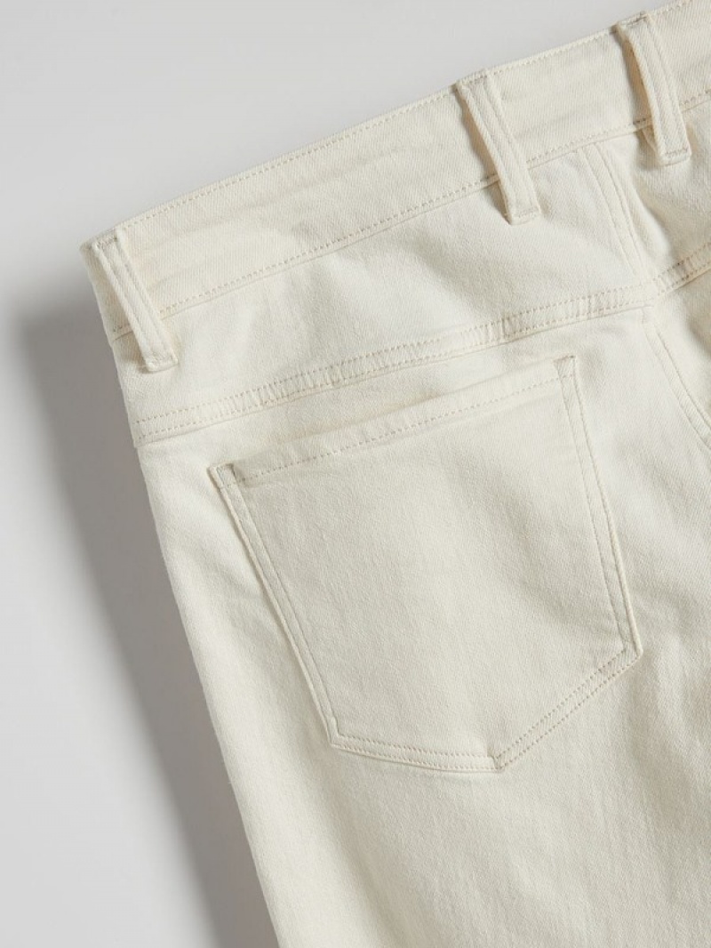 Cream Reserved Regular Men's Jeans | FIUZ-46508