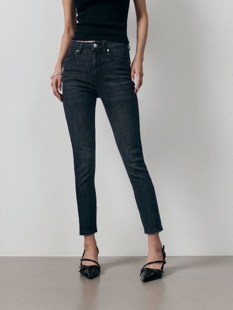 Grey Reserved Sculpt Women's Jeans | RMEC-80469