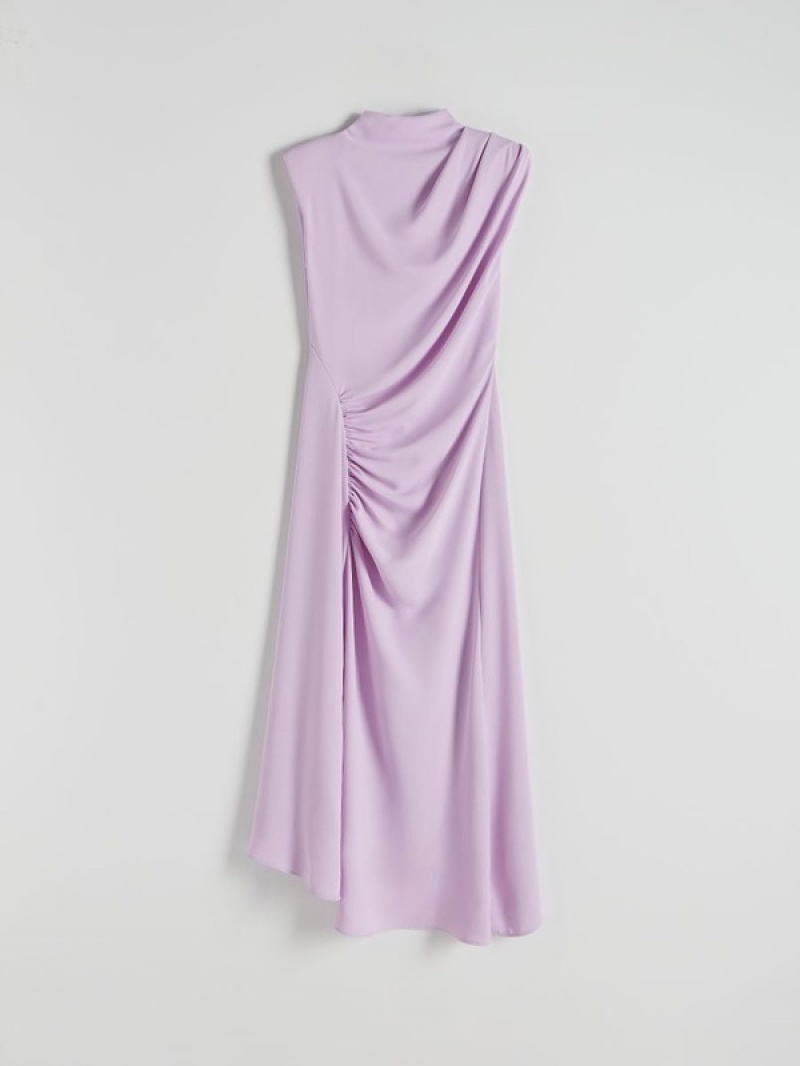 Lavender Reserved Maxigathering Women's Dress | DFRN-23091