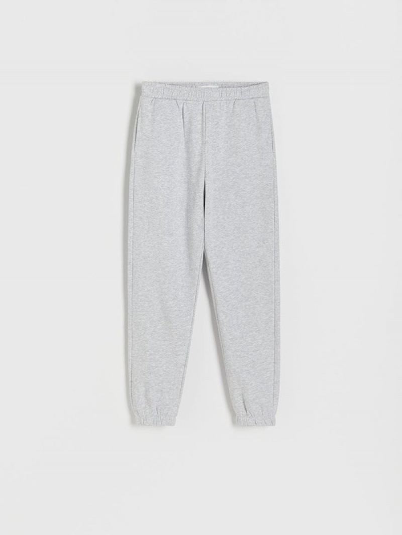 Light Grey Reserved Cargo Women's Trousers | YROX-61970