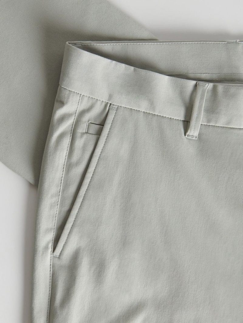 Light Grey Reserved Chino Slim Fit Men's Trousers | PFKA-47129