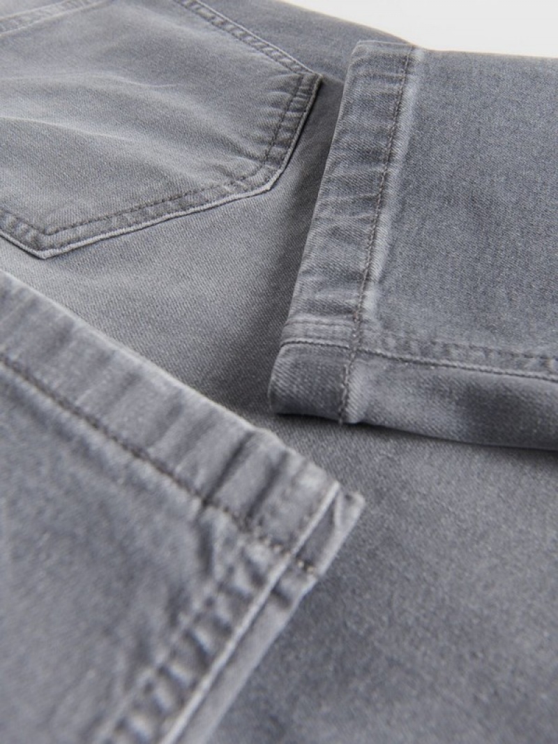 Light Grey Reserved Slimwash Effect Men's Jeans | MRVP-31096