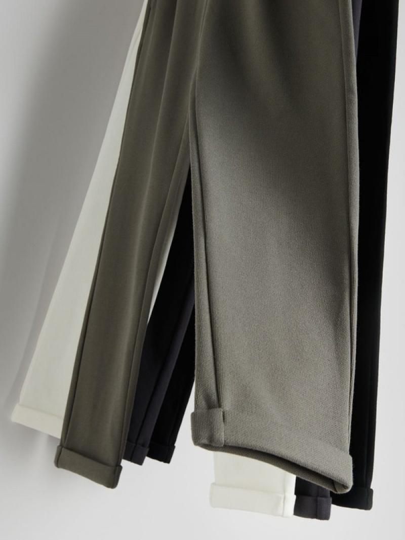 Light Olive Reserved Regular Men's Trousers | DRIV-09214