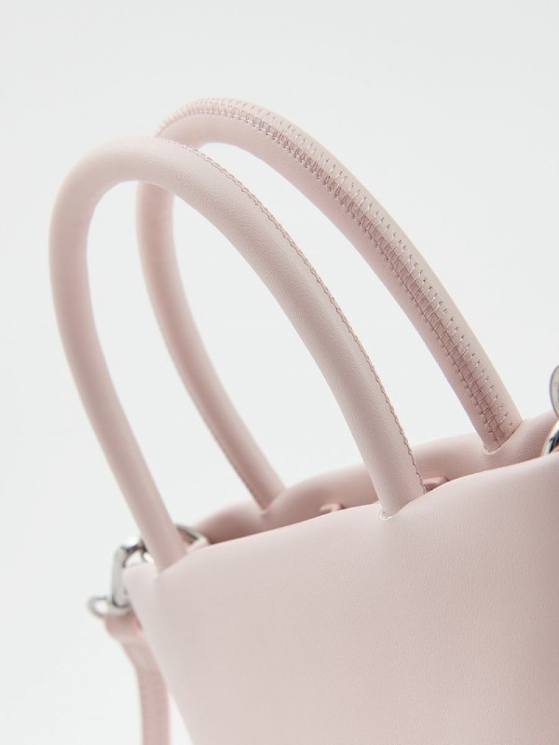 Pink Reserved Buckles Women's Bags | FDCQ-18043