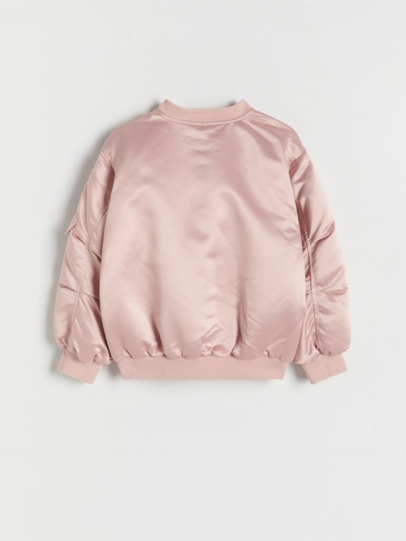 Pink Reserved Outer Girls' Jackets | TCEO-51032