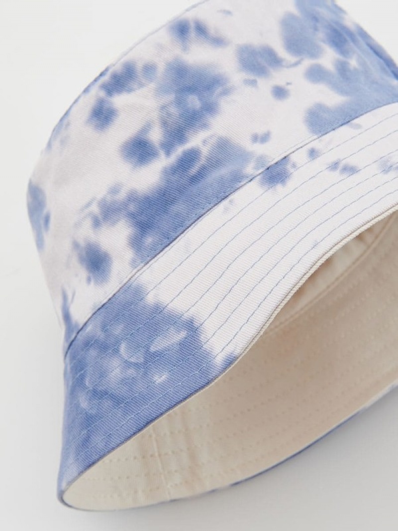 White Reserved Reversible Bucket Boys' Hats | MWTJ-10657